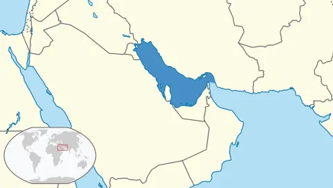 persian gulf: the gulf between Iran and the Arabian Peninsula
