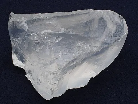 petalite: a rare pegmatitic mineral, a lithium aluminosilicate, with the chemical formula LiAlSi₄O₁₀; used in...