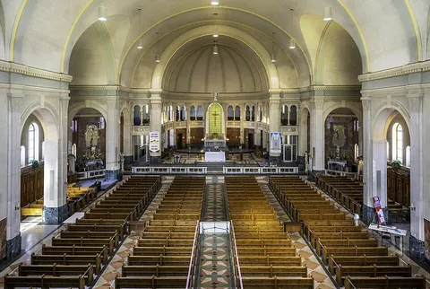 pew: one of the long benches in a church, seating several persons, usually fixed to the floor and facing...