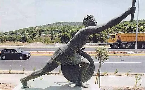 pheidippides: a runner who is said to have ran from Marathon to Athens to deliver to news of the Athenian victory...