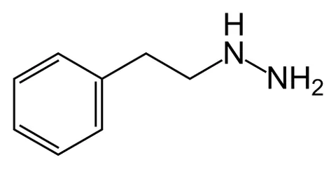 phenelzine: a synthetic compound used as a monoamine oxidase inhibitor