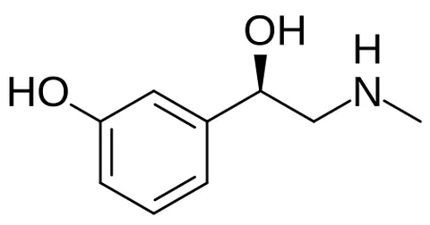 phenylephrine: an α-adrenergic receptor agonist related to adrenaline, used as a vasoconstrictor and nasal...