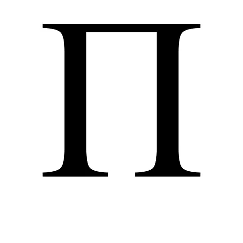pi: the sixteenth letter of the Classical and Modern Greek alphabets and the seventeenth in Old Greek
