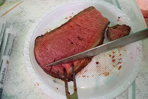 picanha: a cut of beef consisting of the biceps femoris muscle and its fat cap