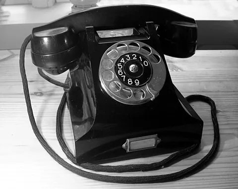 pick up the phone: to pick up the receiver of a telephone, generally with the intention of making a phone call