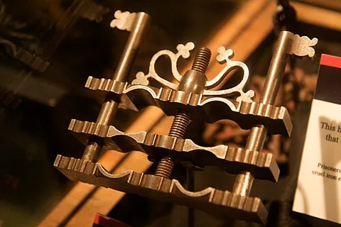 pilliwinks: a torture device for squeezing the fingers; a thumbscrew