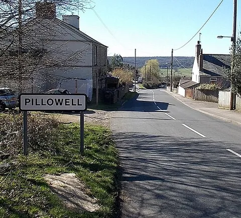 pillowell: a village in West Dean parish, Forest of Dean district, Gloucestershire, England (OS grid ref...