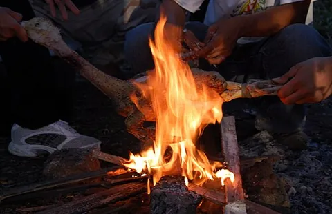 pinikpikan: an Igorot chicken or duck dish with singed feathers
