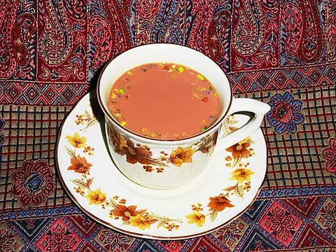 pink tea: a fashionable formal tea party or other social gathering; specifically, one organized and attended...