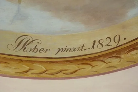 pinxit: an inscription indicating the identity of the one who created a painting