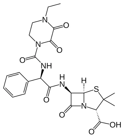 piperacillin: a particular ureidopenicillin antibiotic