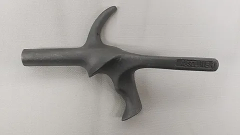 pistol grip: the grip by which a pistol is held in the hand