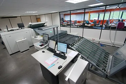 platesetter: a machine used in the manufacture of printed circuit boards