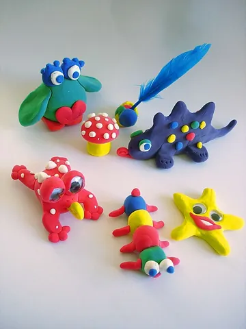 playdough: modeling clay for children