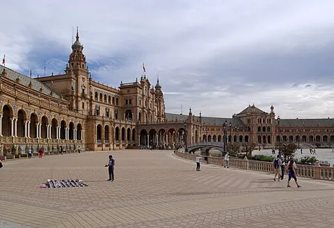 plaza: a town's public square
