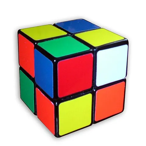 pocket cube: a smaller variety of Rubik's Cube with only 8 cubies arranged as a 2×2×2 cube