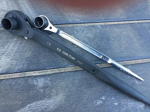 podger: a tool in the form of a short commonly-tapered metal rod, principally used to align holes in two...