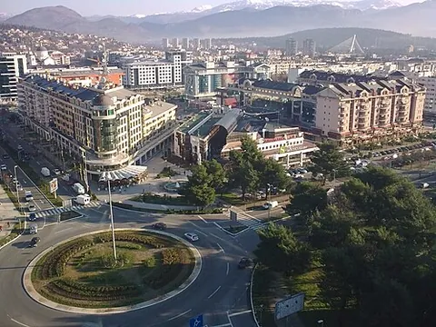 podgorica: the capital and largest city of Montenegro