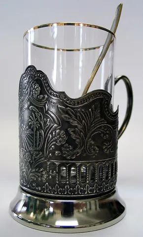 podstakannik: a tea glass holder