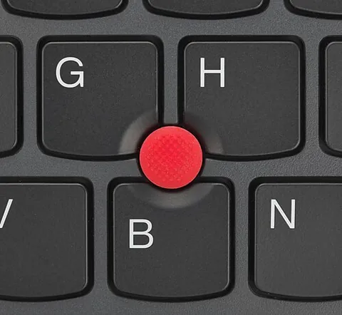 pointing stick: an isometric joystick used as a pointing device
