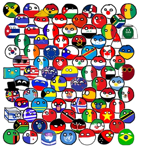 polandball: poland as a countryball