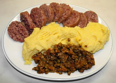 polenta: any of various types and consistencies of a starchy accompaniment to a meal made from coarse...