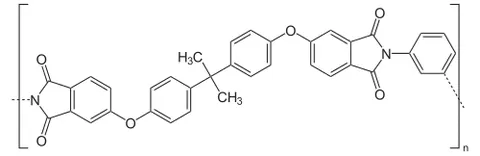 polyetherimide: an amorphous, amber, transparent, high-performance thermoplastic