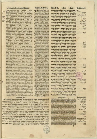 polyglot: a publication in several languages; specifically, a book (especially a bible) containing several...