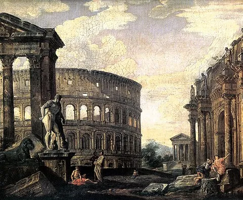 pomerium: the ritually established and sacred formal boundary of the territory of a Roman city; the territory...