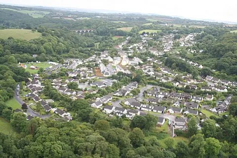 ponsanooth: a village and civil parish in south-west Cornwall, England; the parish was named St Gluvias until...