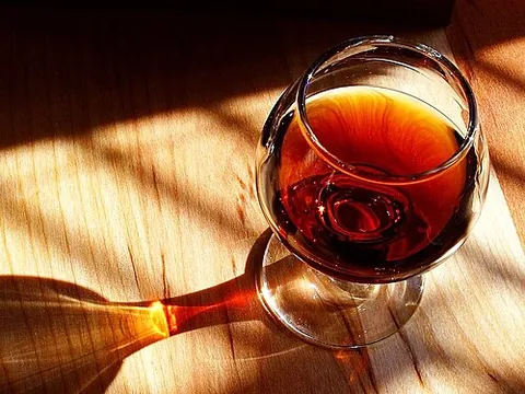 port wine: a type of fortified wine traditionally made in Portugal