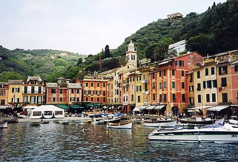 portofino: a coastal town and comune in the Metropolitan City of Genoa, Liguria, Italy