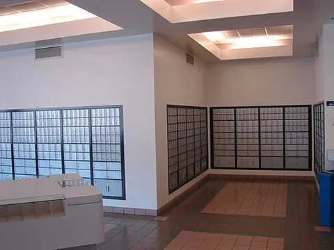 post office box: a uniquely addressable lockable box located on the premises of a post office that may be hired as...