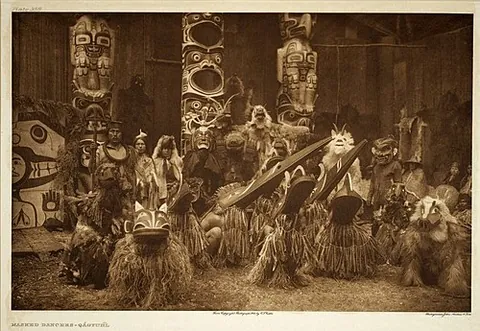 potlatch: a ceremony amongst certain indigenous peoples of the Pacific Northwest in which gifts are bestowed...
