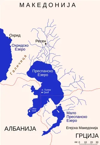 prespa: a geographic region of Southeastern Europe shared among Albania, Greece and North Macedonia