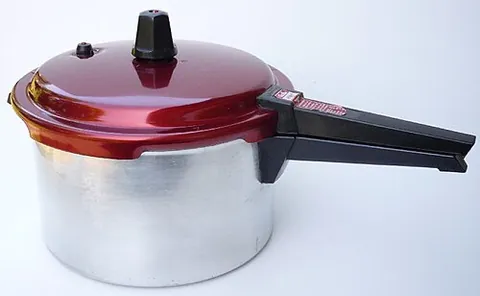 pressure cooker: a sealed cooking vessel that allows cooking in greater than atmospheric pressure and at a...