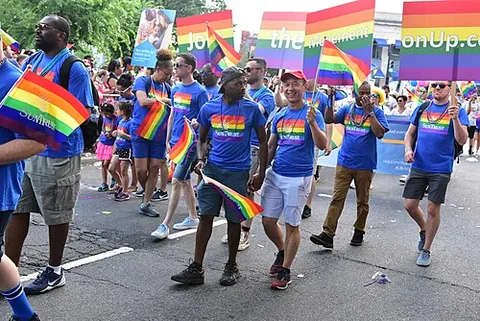 pride parade: an annual parade, held in communities in many parts of the world, celebrating lesbian, gay,...