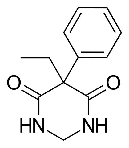 primidone: an anticonvulsant drug chemically related (and partially metabolized) to phenobarbital, used in the...