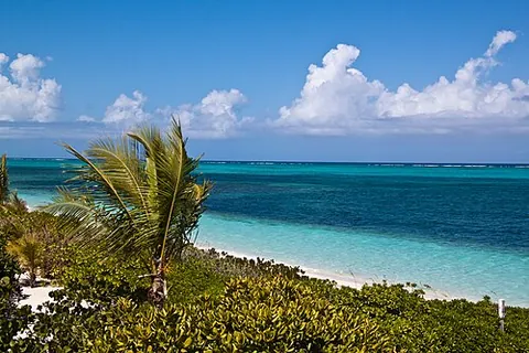 providenciales: an island and district of the Turks and Caicos Islands