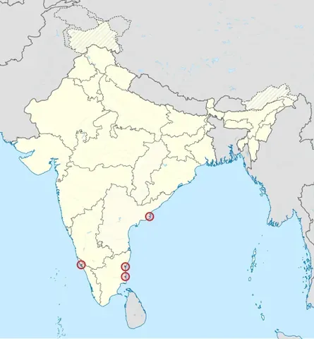 puducherry: a union territory in southern India, consisting of four geographically separated exclaves of former...