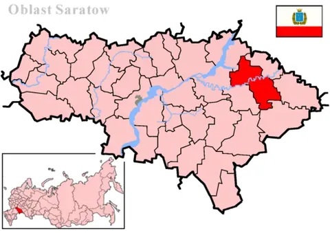 pugachyov: a raion of Saratov Oblast, Volga Federal District, Russia, established in 1928