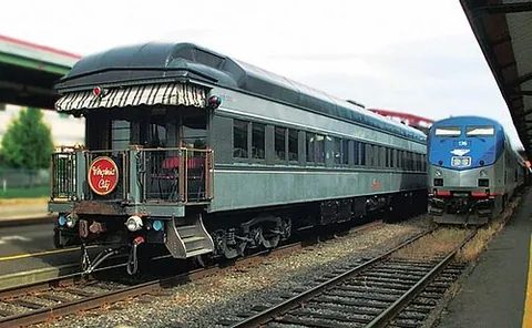 pullman: a railroad passenger car; especially one of the luxurious ones named after the eponymous Pullman...