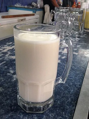 pulque: a milk-colored, somewhat viscous Mexican alcoholic drink made from the fermented sap of certain...