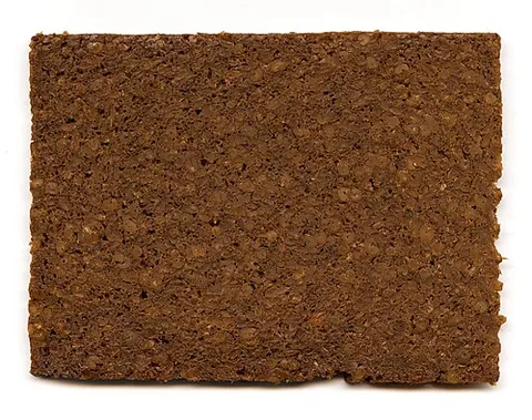 pumpernickel: a German sourdough bread made from rye