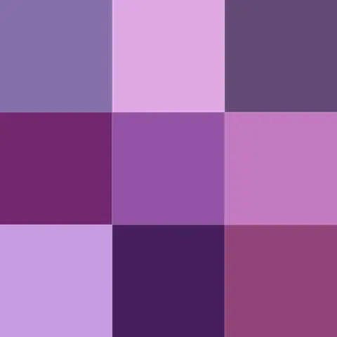 purple: a colour between red and blue; violet, though often closer to magenta