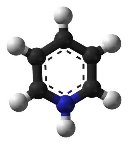 pyridinium: the cationic, protonated form of pyridine