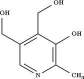 pyridoxine: a derivative of pyridine, 4,5-bis(hydroxymethyl)-2-methylpyridin-3-ol, found in fish, liver,...