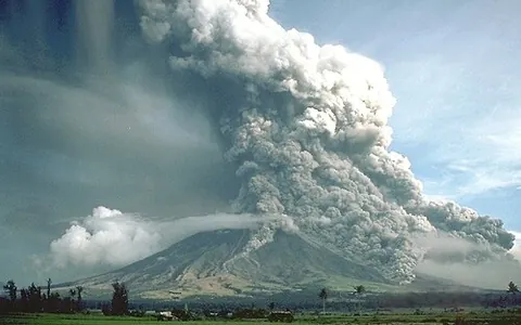pyroclastic flow: a dense flow of volcanic ash, dust, rocks and debris that cascades at high speed down the slope of...