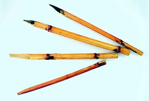 qalam: a reed pen used for Islamic calligraphy