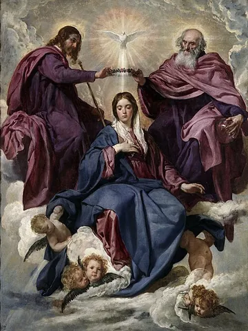 queen of heaven: synonym of Mary, mother of Jesus, in particular reference to her role as queen of Heaven
